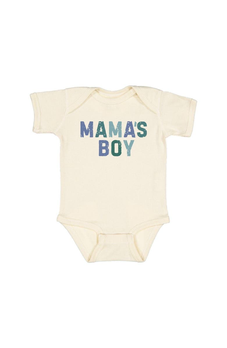 Sweet Wink Mama's Boy Multi Short Sleeve Bodysuit, Main, color, 