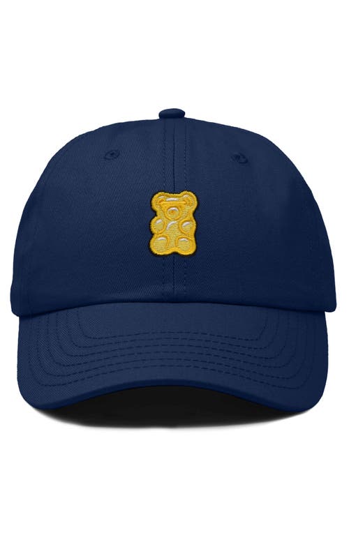 DALIX DALIX YELLOW GUMMY EMBROIDERED DAD CAP 