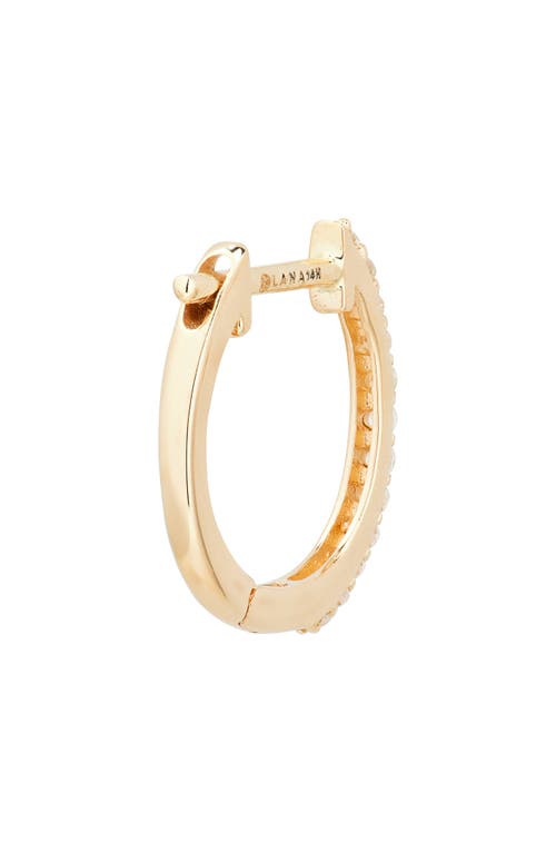LANA LANA MINI DIAMOND HUGGIE HOOP EARRINGS
