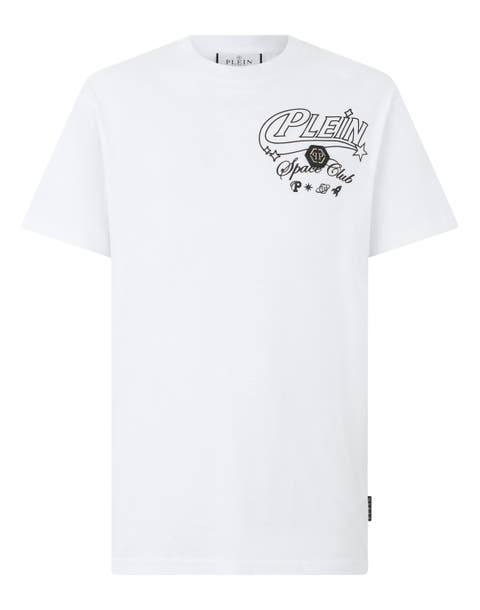 Round Neck T-Shirt Space Club Logo Men