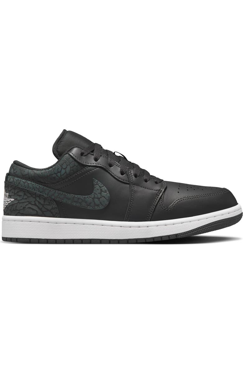 Jordan Air Jordan 1 Low 'Black Elephant' Sneaker, Alternate, color,