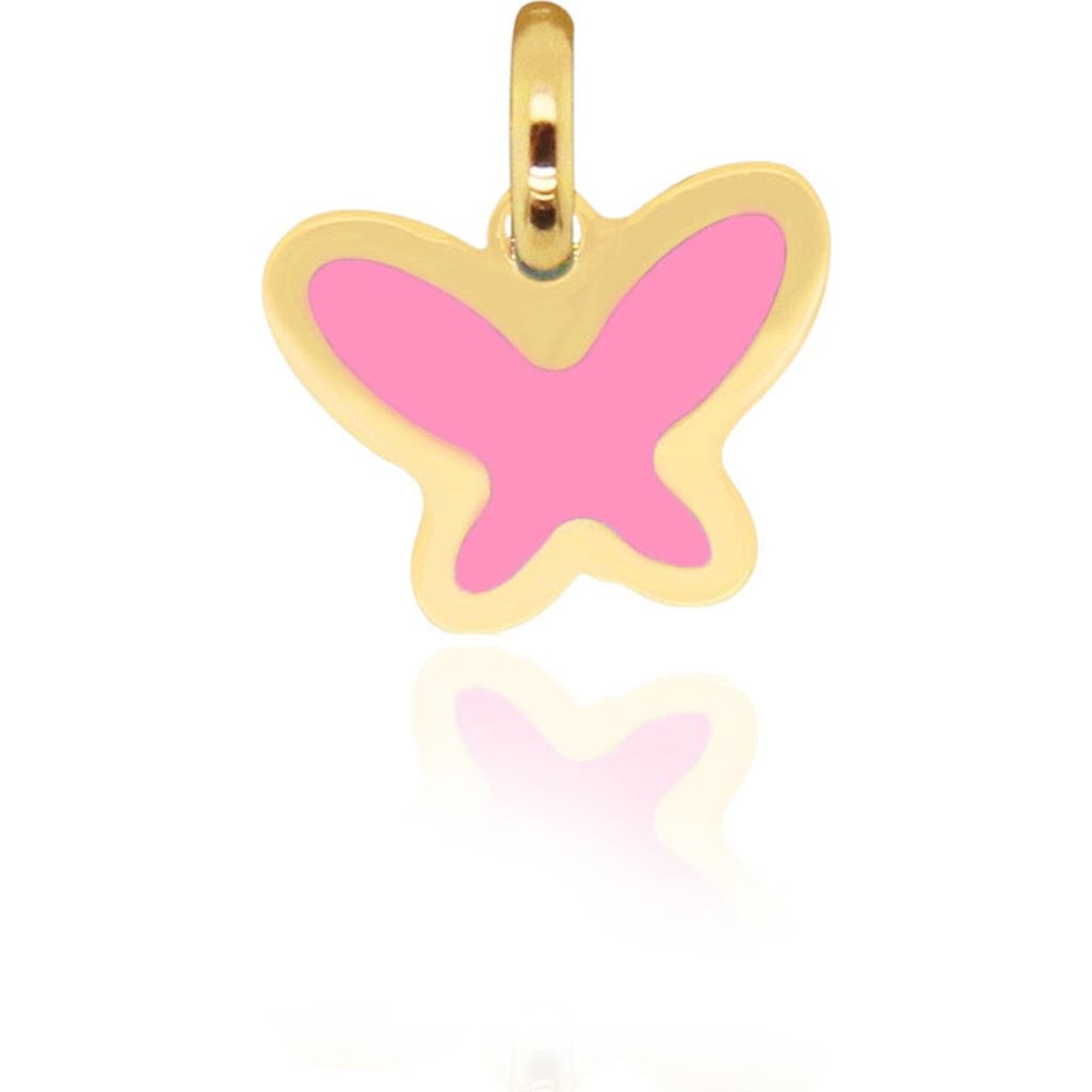 The Lovery Fine Jewelry Bubblegum Pink Butterfly Charm