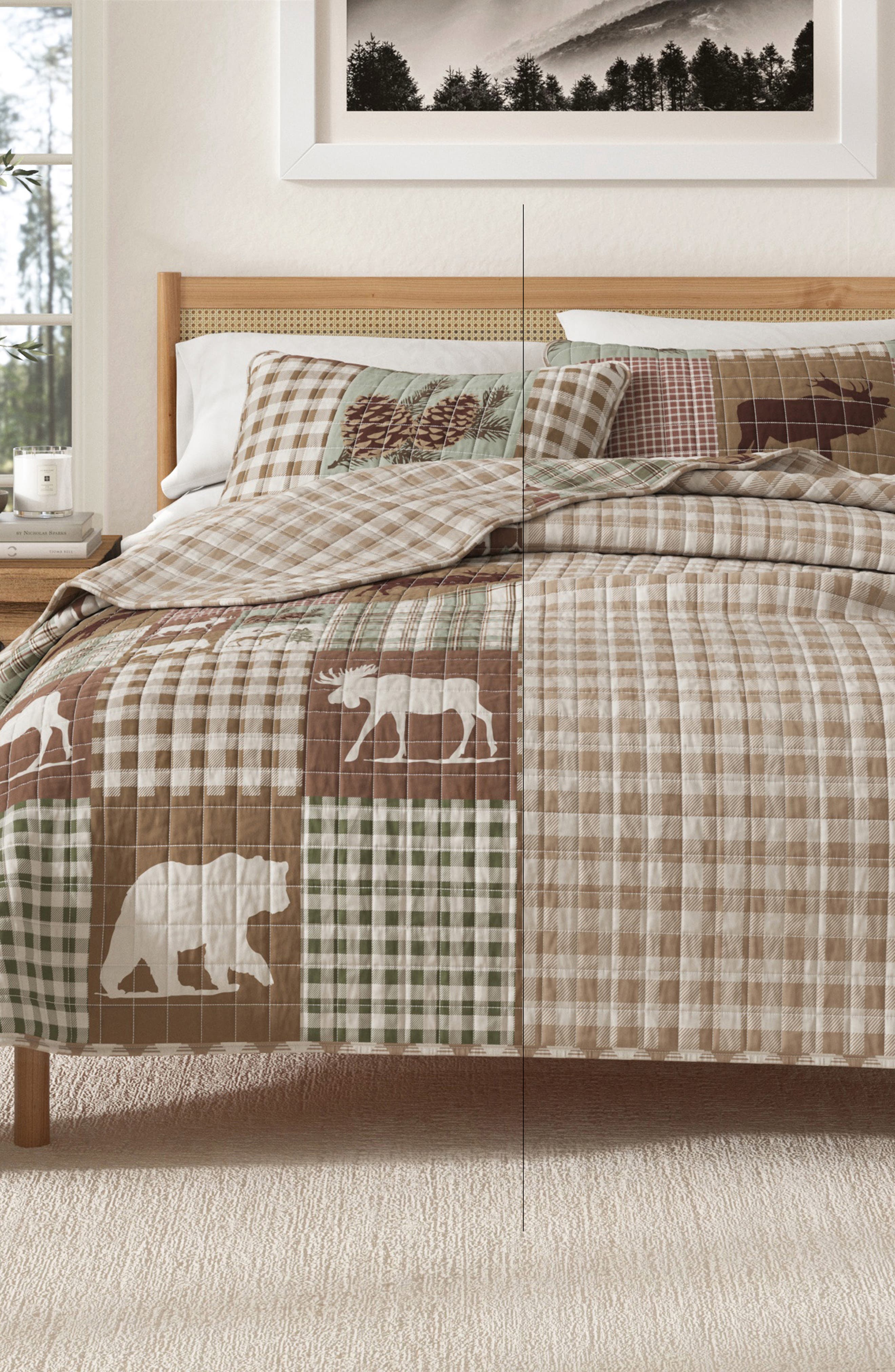 Patchwork 3-Piece Quilt Set
