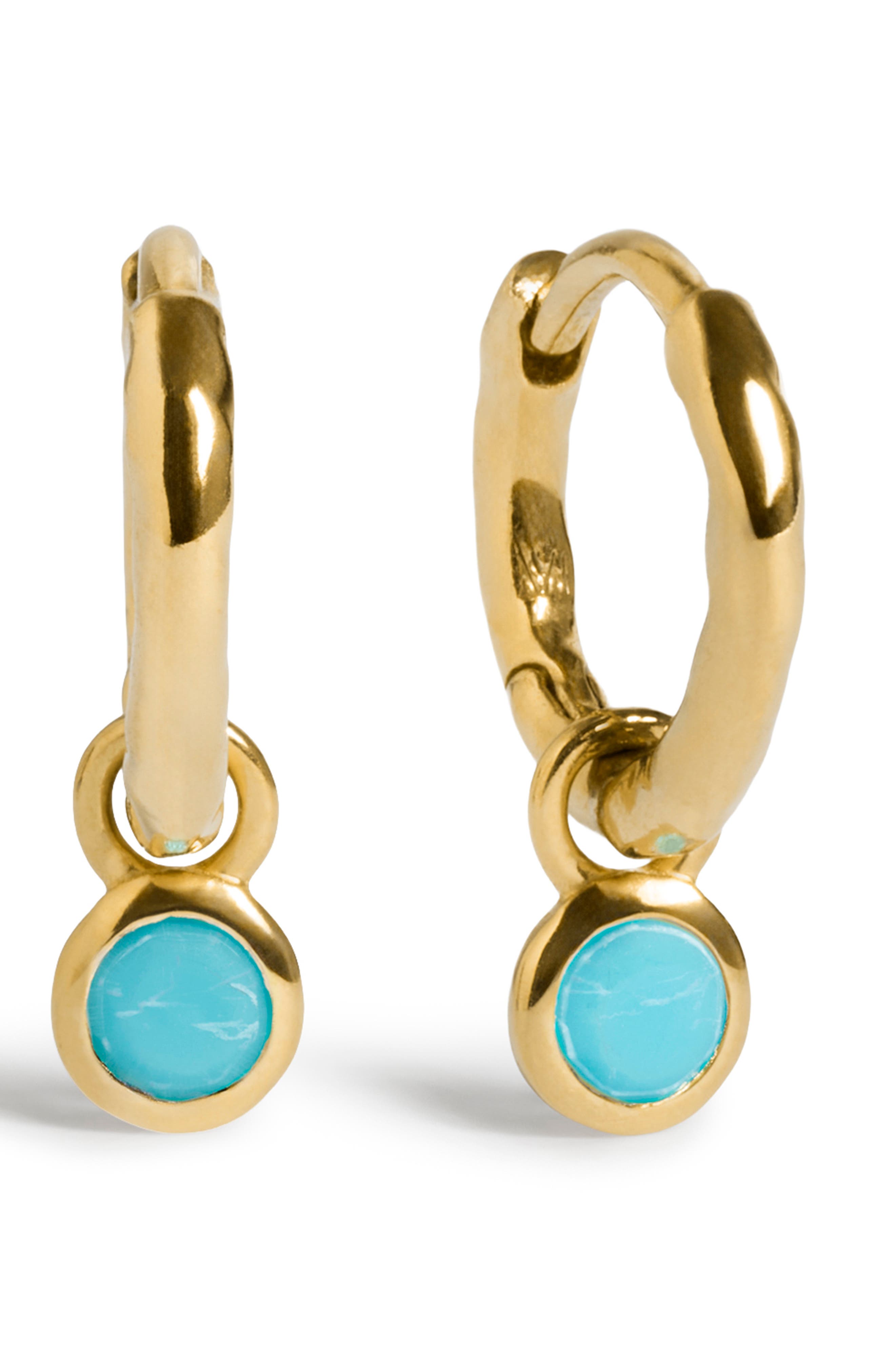 selected 18K GOLD VERMEIL/ TURQ