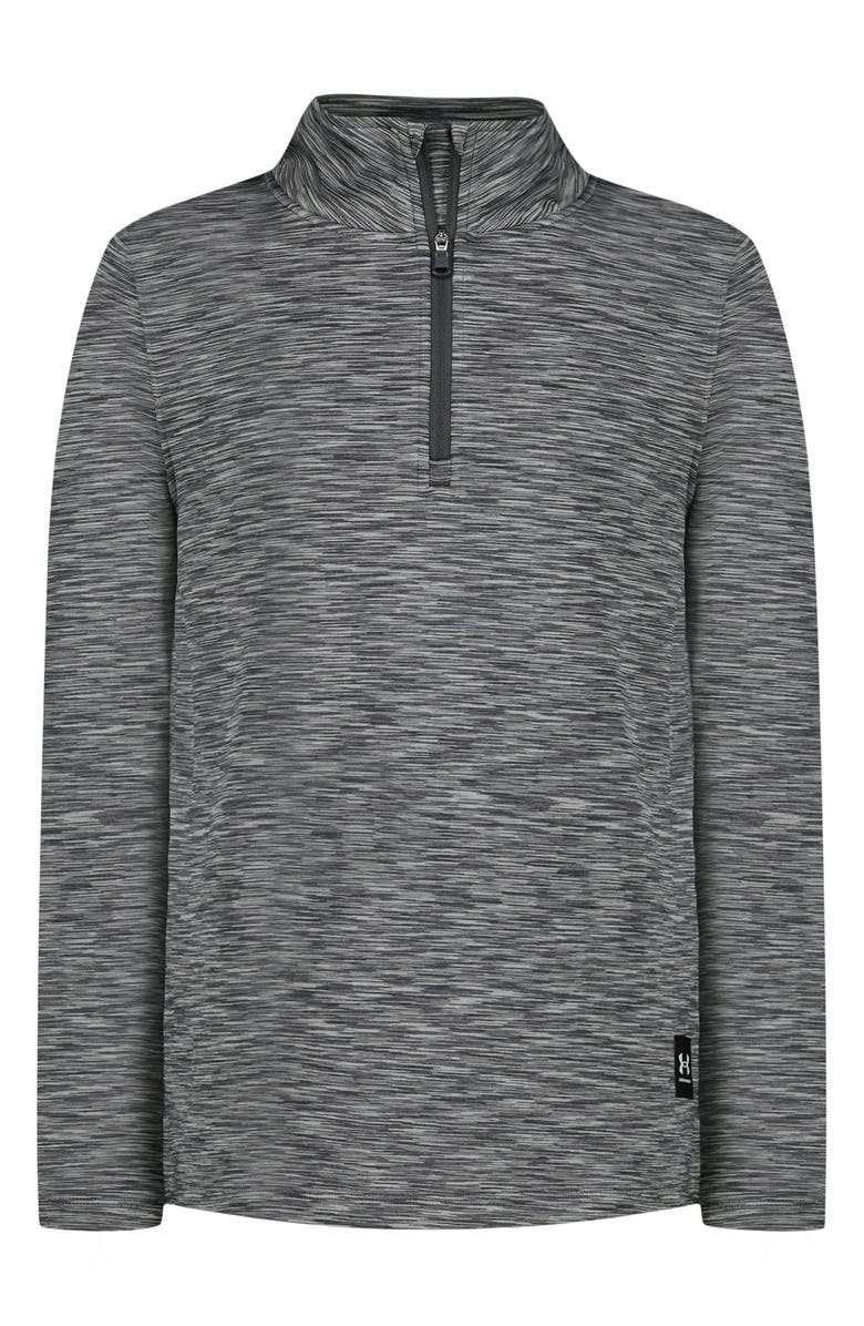 Under Armour Kids' Half Zip Pullover Top, Main, color, Castlerock