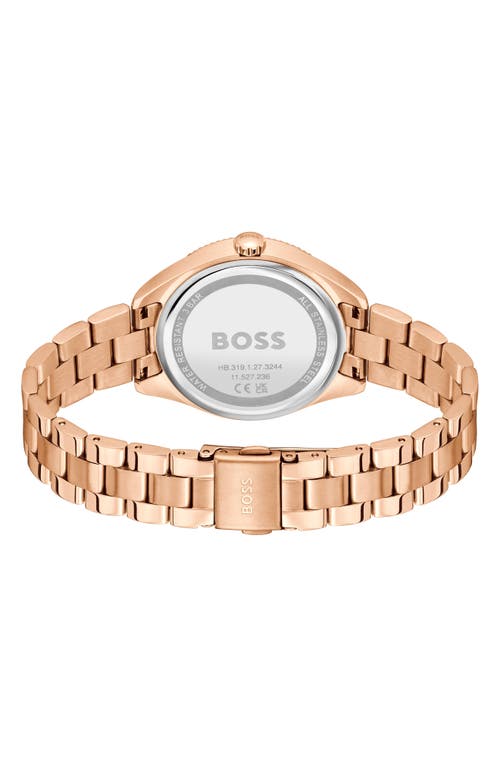 Hugo Boss Boss Sage Sport Bracelet Watch, 34mm In Gold