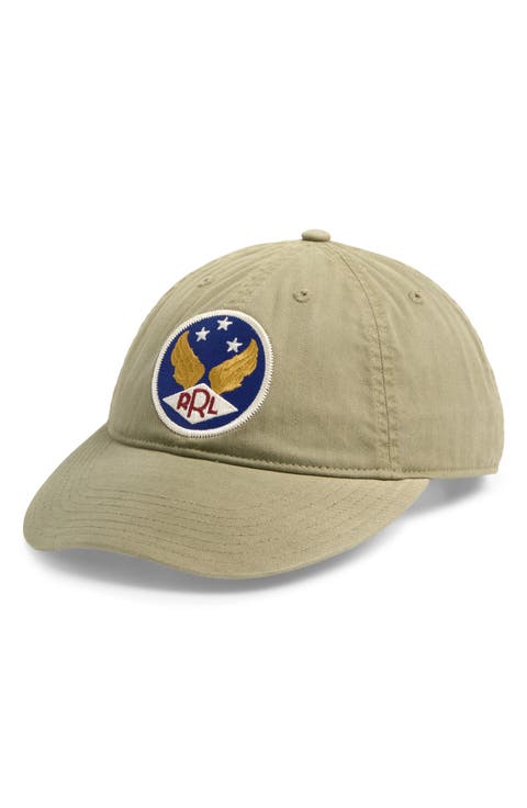 Winged Logo Snapback Cotton Twill Ball Cap