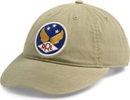 Double RL Winged Logo Snapback Cotton Twill Ball Cap