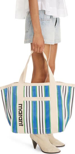 Isabel Marant Darwen Stripe Jacquard Tote | Nordstrom