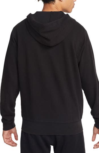 Washed French Terry Zip-Up Hoodie