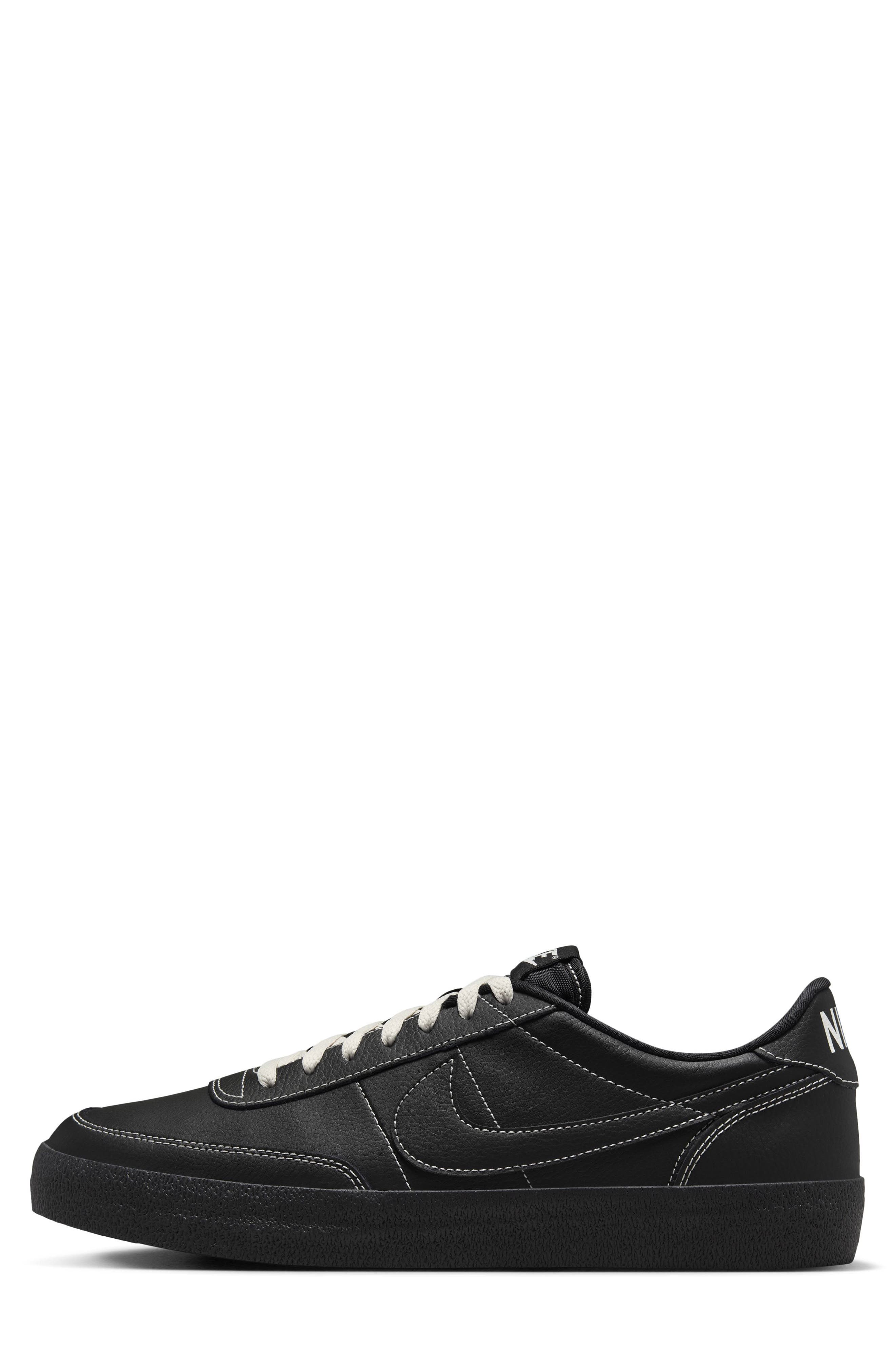 Killshot 2 Leather Sneaker, Alternate, color, BLACK/ BLACK/ PHANTOM