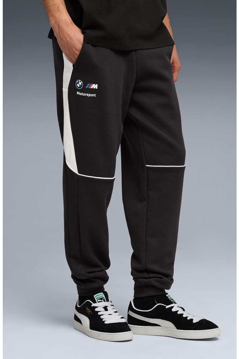BMW M Motorsport Sweatpants, Alternate, color, PUMA BLACK