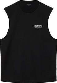 AllSaints Underground Sleeveless Crewneck Graphic T-Shirt