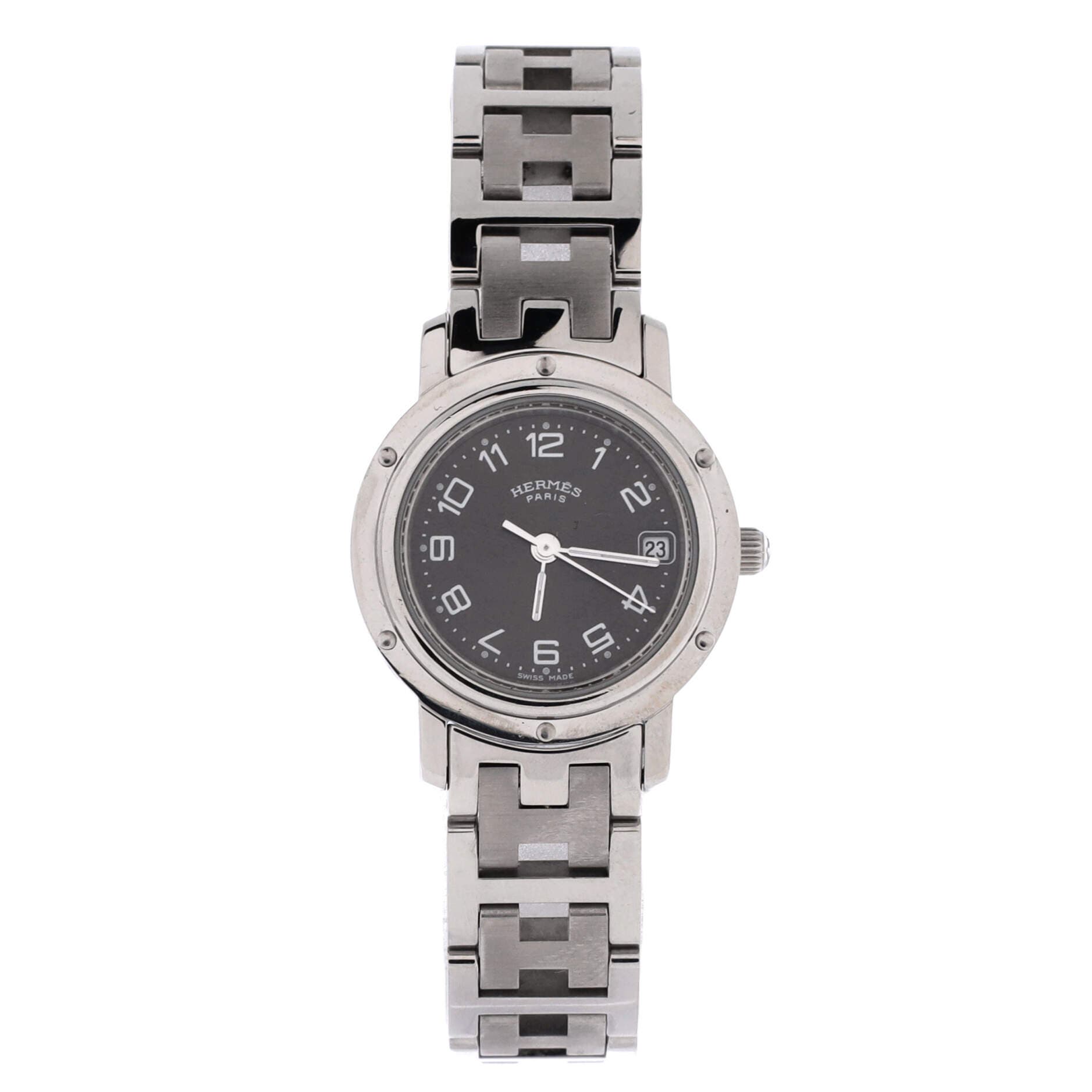 Clipper Quartz Watch Stainless Steel 24, Main, color, Metallic Silver