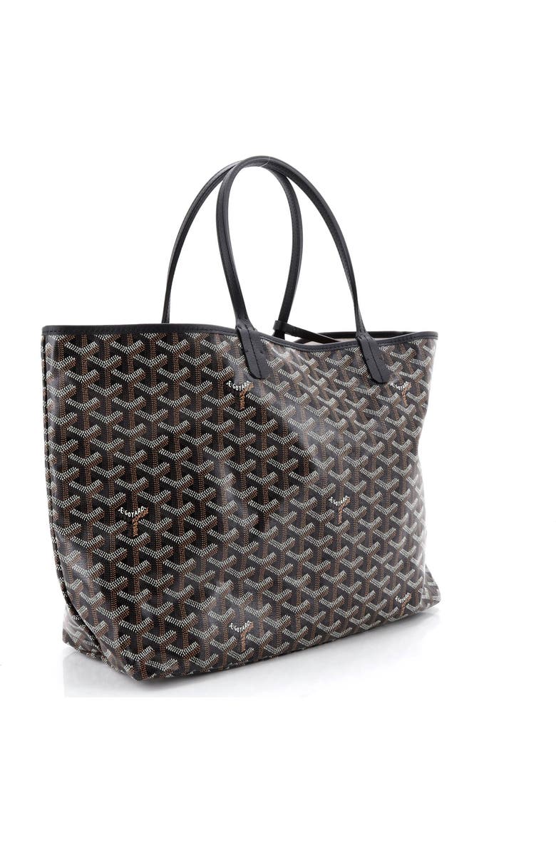 Pre-Owned Goyard Saint Louis Tote Coated Canvas PM, Alternate, color, Black