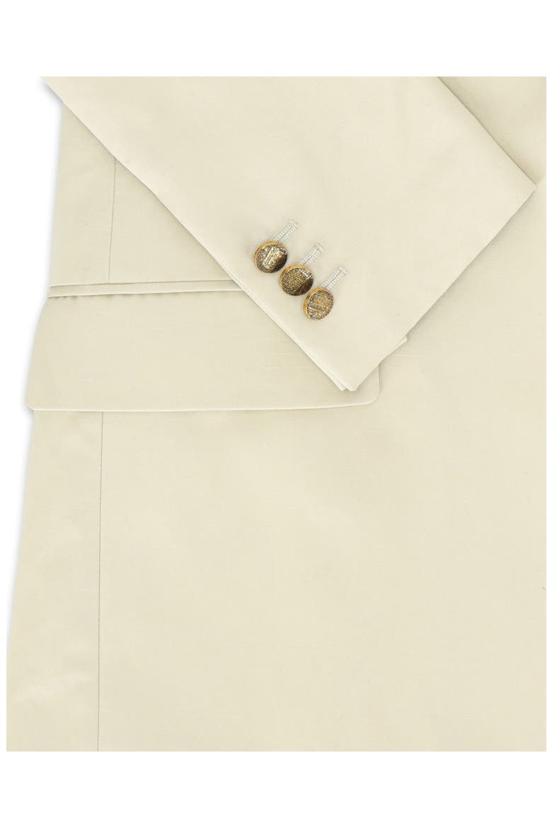 Classic Navajo Crochet Blazer, Alternate, color, Beige