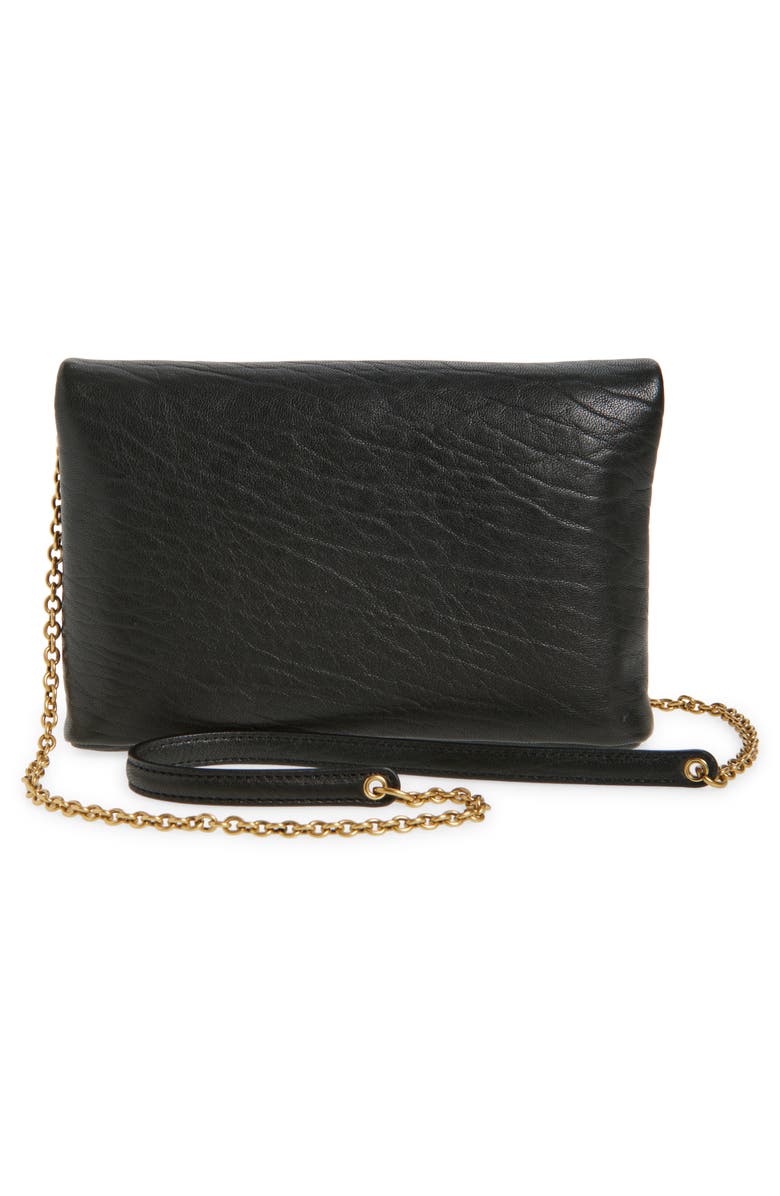 Saint Laurent Cassandre Leather Pouch, Alternate, color, 
