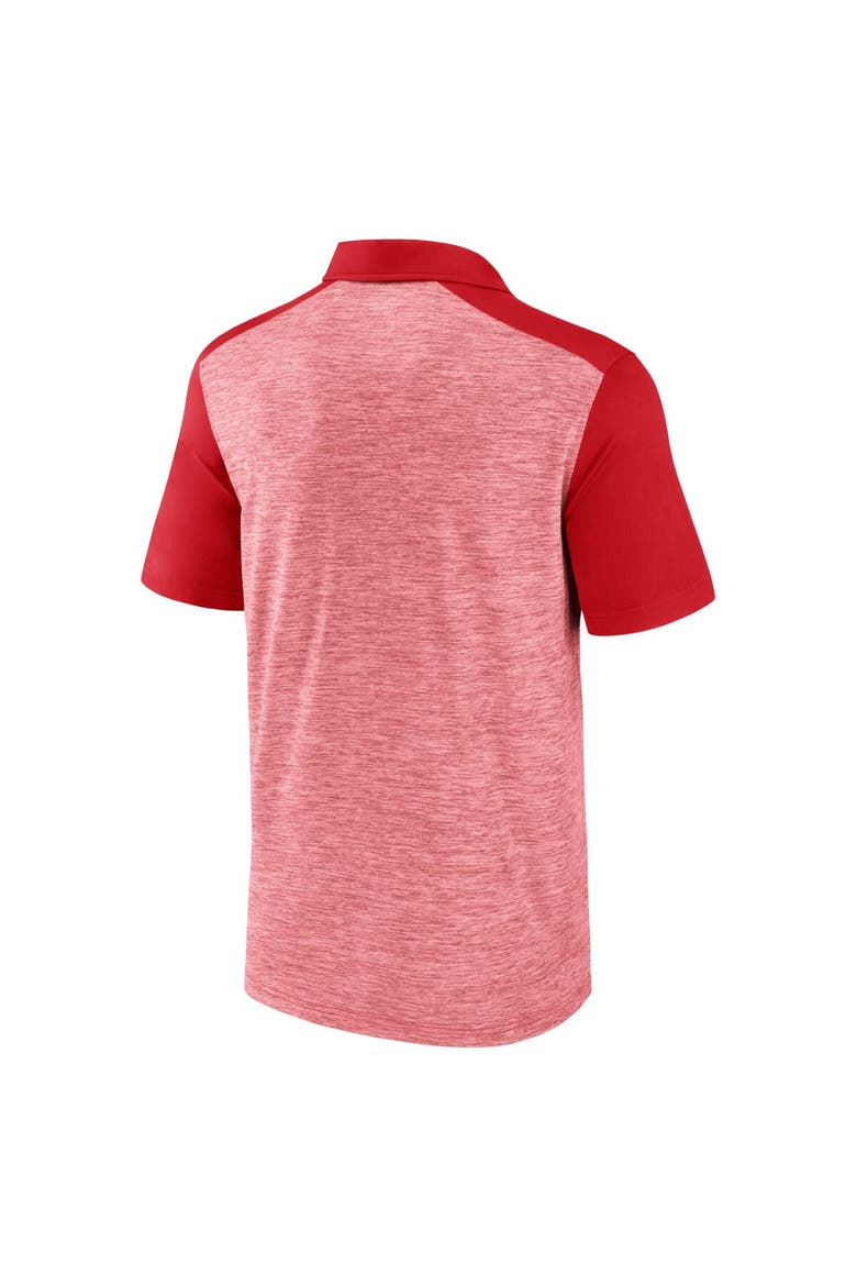 Men's Fanatics Branded Red Toronto FC Clutch Space-Dye Polo, Alternate, color, Red