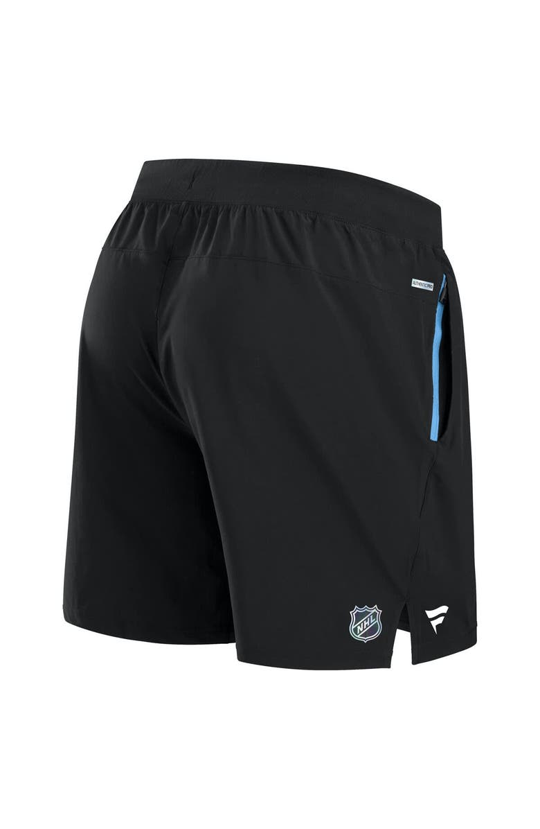 FANATICS Men's Fanatics Black Utah Mammoth Authentic Pro Rink Performance Shorts, Alternate, color, Black