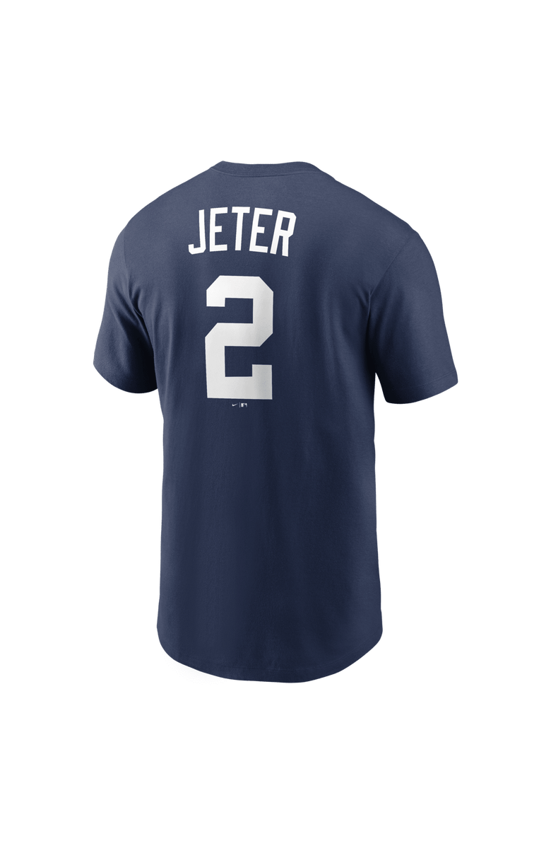 Nike Men's Nike Derek Jeter Navy New York Yankees Cooperstown Collection Name & Number T-Shirt, Alternate, color, Navy