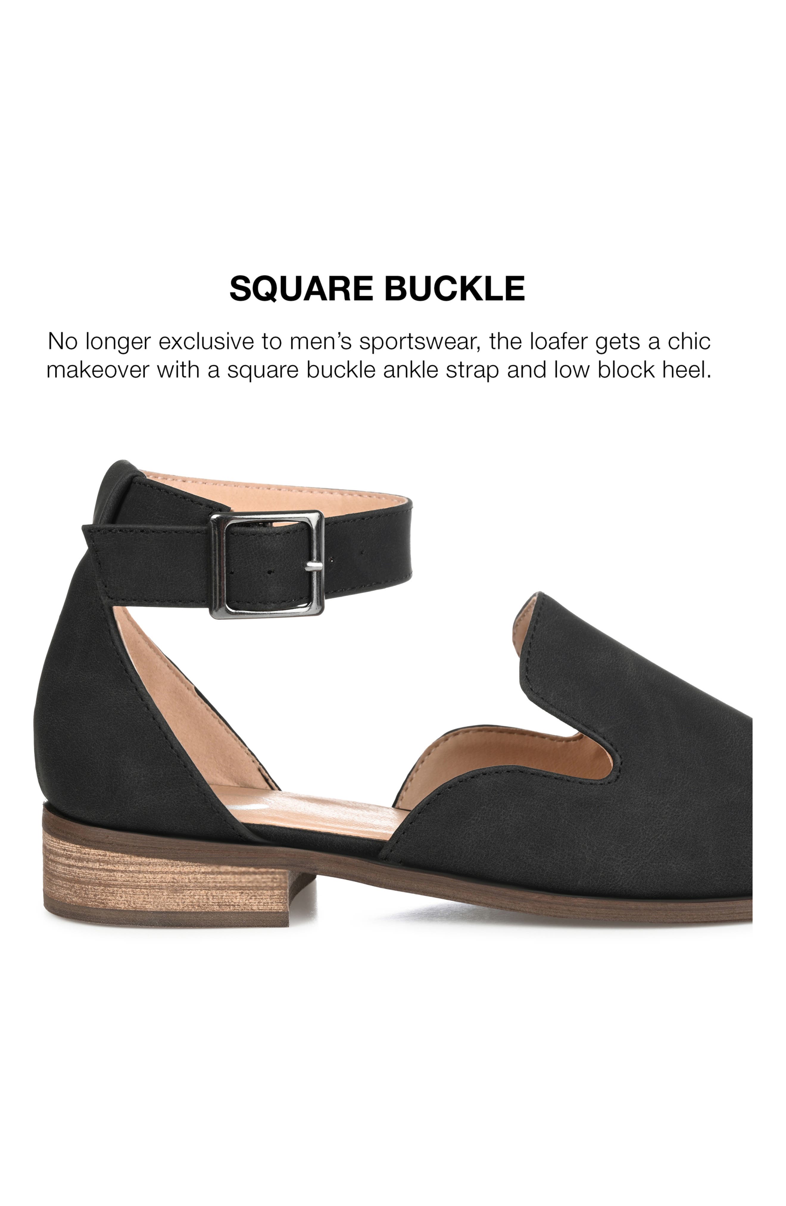 Loreta Flat - Wide Width, Alternate, color, BLACK