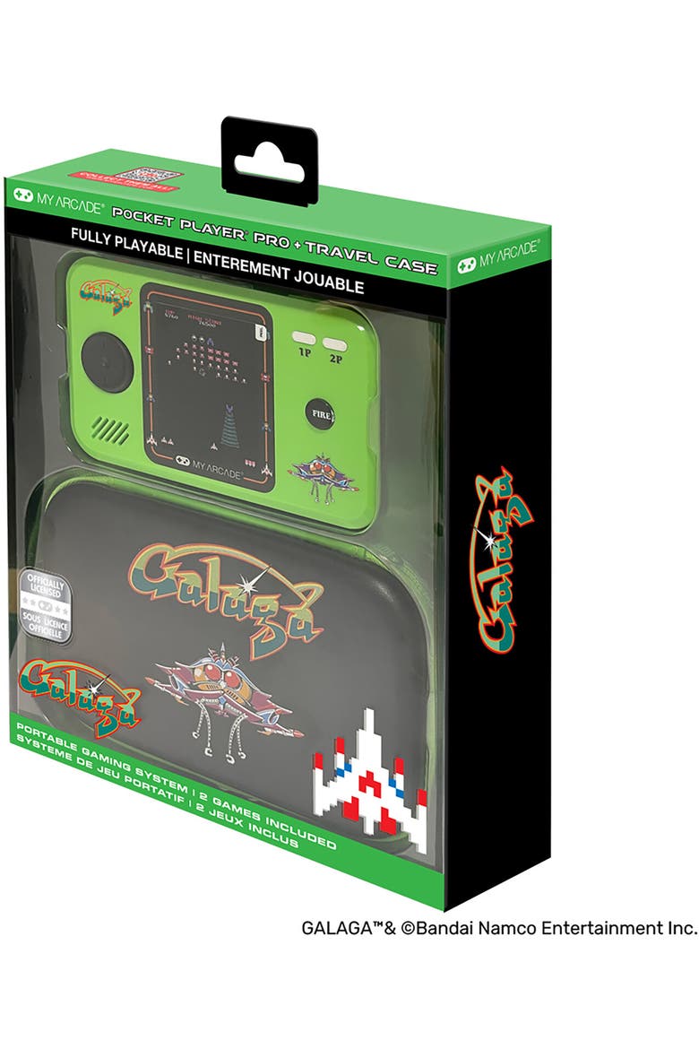 Myarcade Dgunl7145 Galaga Pocket Player Pro Handhe, Main, color, Multicolor