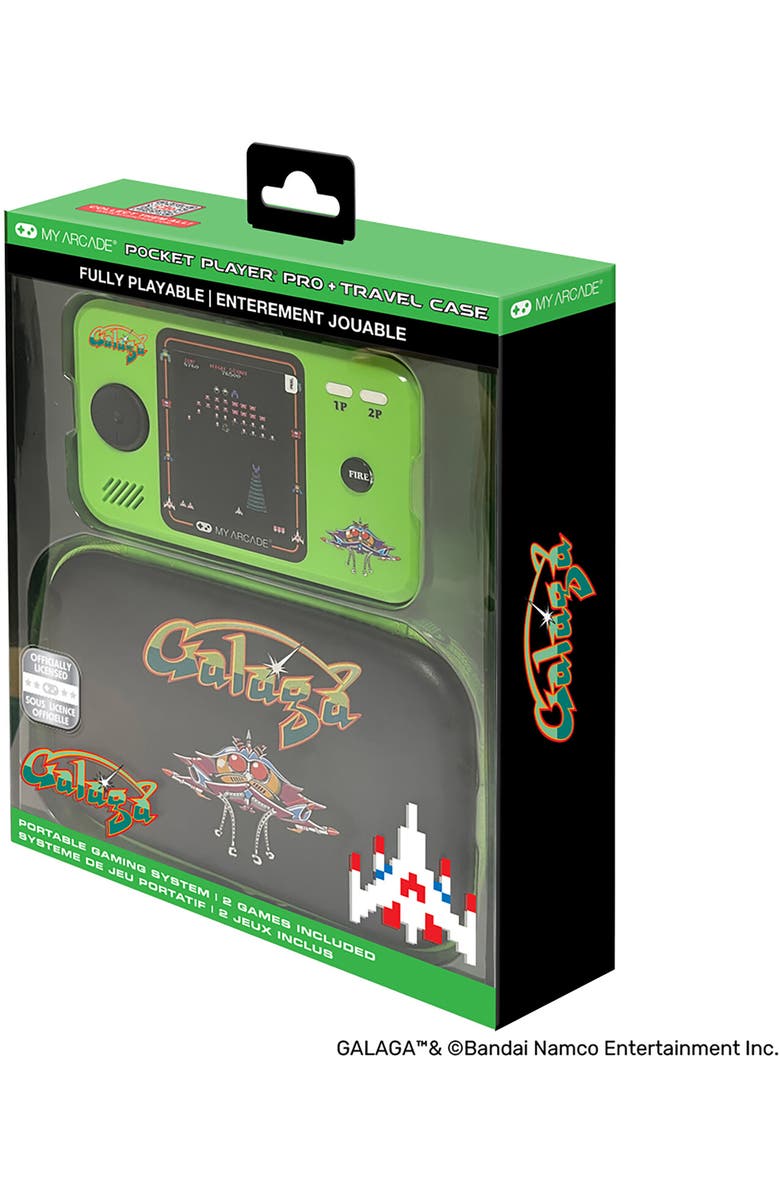 My Arcade Myarcade Dgunl7145 Galaga Pocket Player Pro Handhe, Main, color, Multicolor