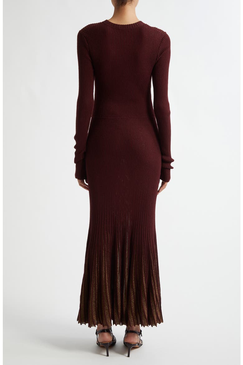 Mila Long Sleeve Sweater Dress, Alternate, color, AMARANTHUS