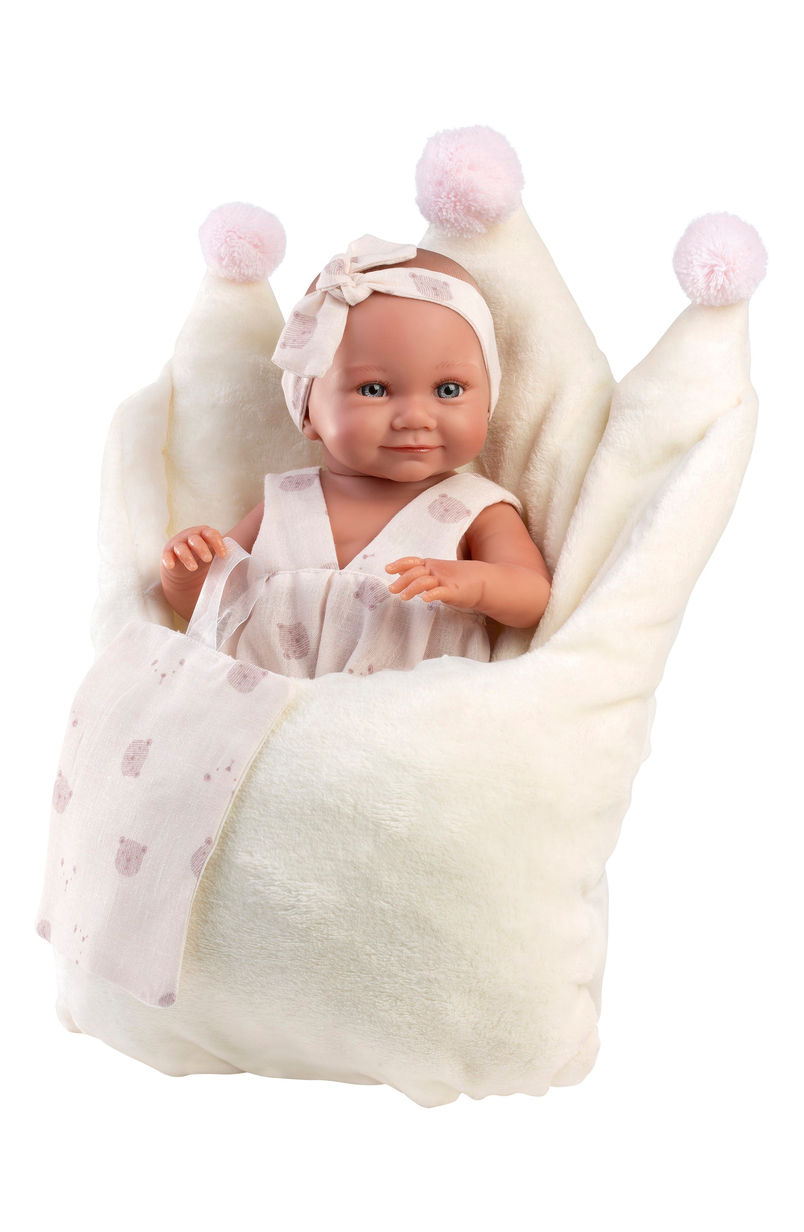 Llorens Maria 15.7-Inch Anatomically Correct Newborn Doll in None 