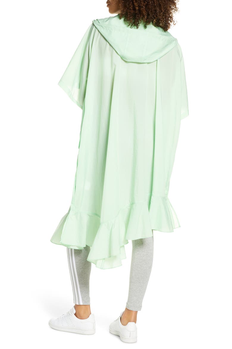 Hooded Poncho, Alternate, color, MINT GREEN