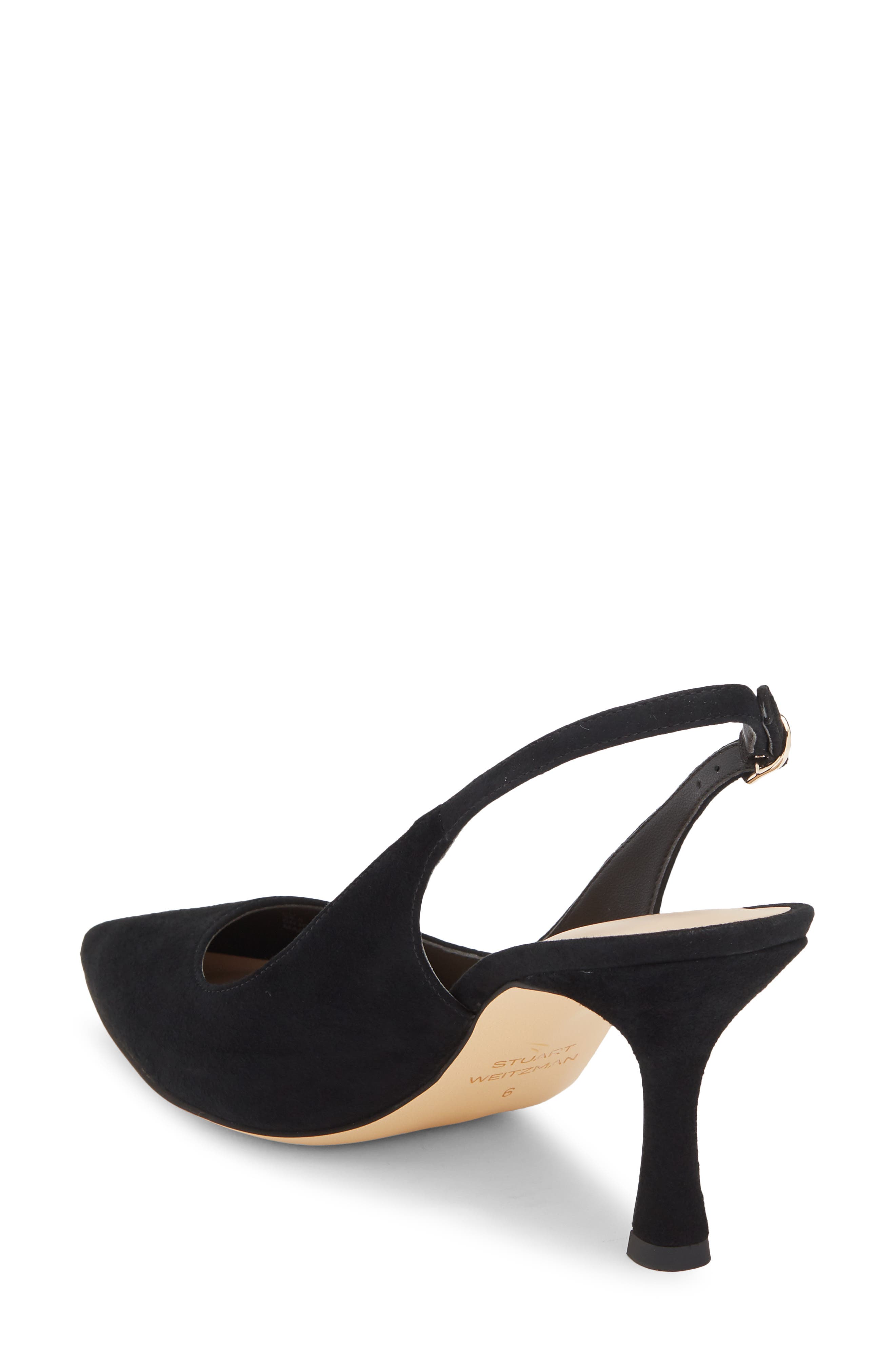 Isla Slingback Pump, Alternate, color, BLACK