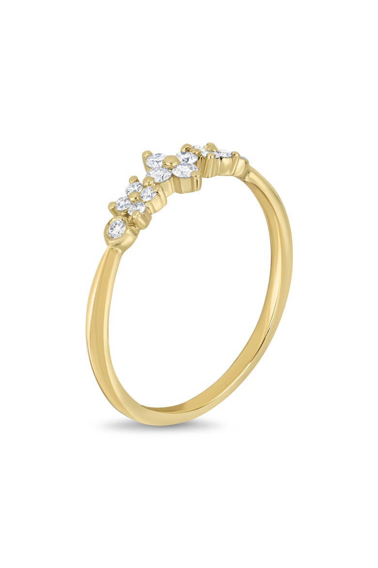 Monaco 18k Gold Diamond Stackable Ring, Alternate, color, 18K YELLOW GOLD