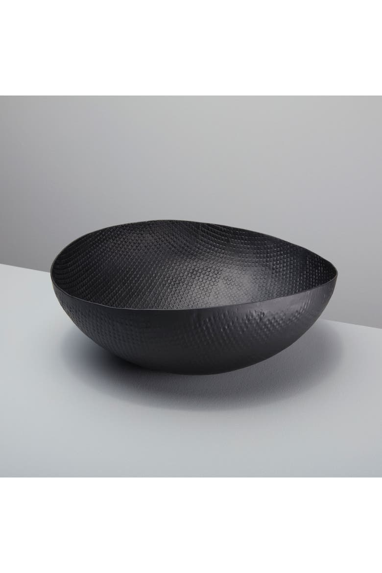 Wallis Aluminum Bowl, Alternate, color, Black