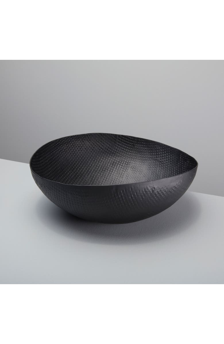 Be Home Wallis Aluminum Bowl, Alternate, color, Black