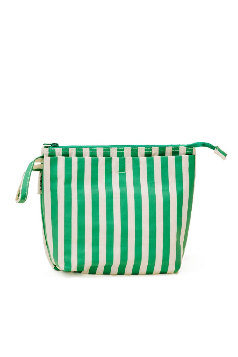 Quick Change Kit Bag, Alternate, color, Green Stripe