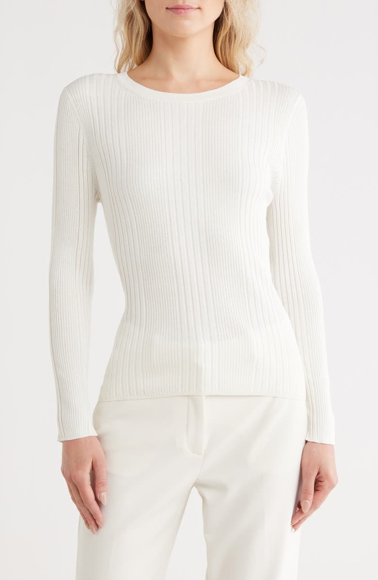 TWP First Base Long Sleeve Knit Top, Main, color, 