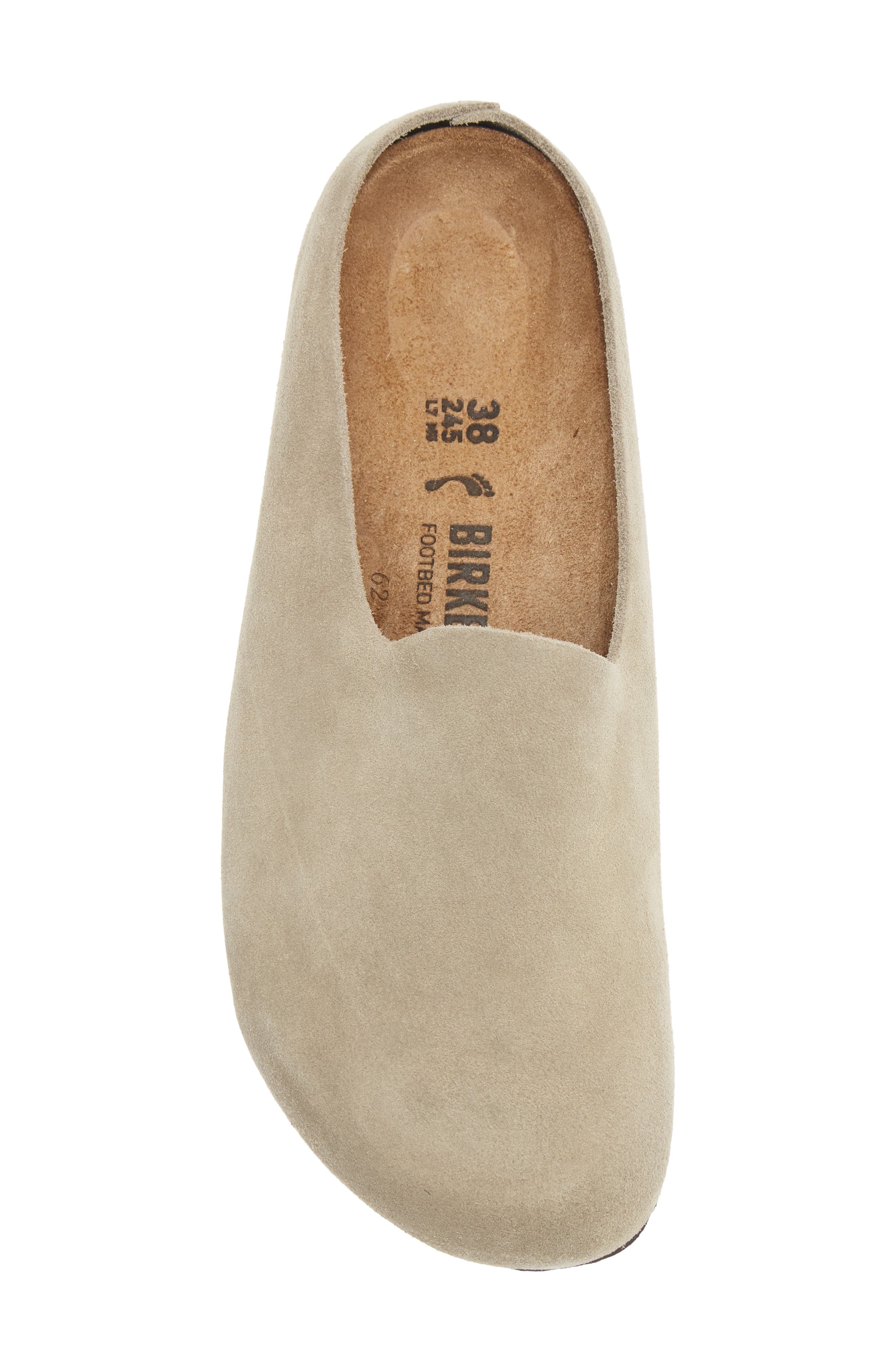 Amsterdam Wrapped Leather Clog, Alternate, color, TAUPE