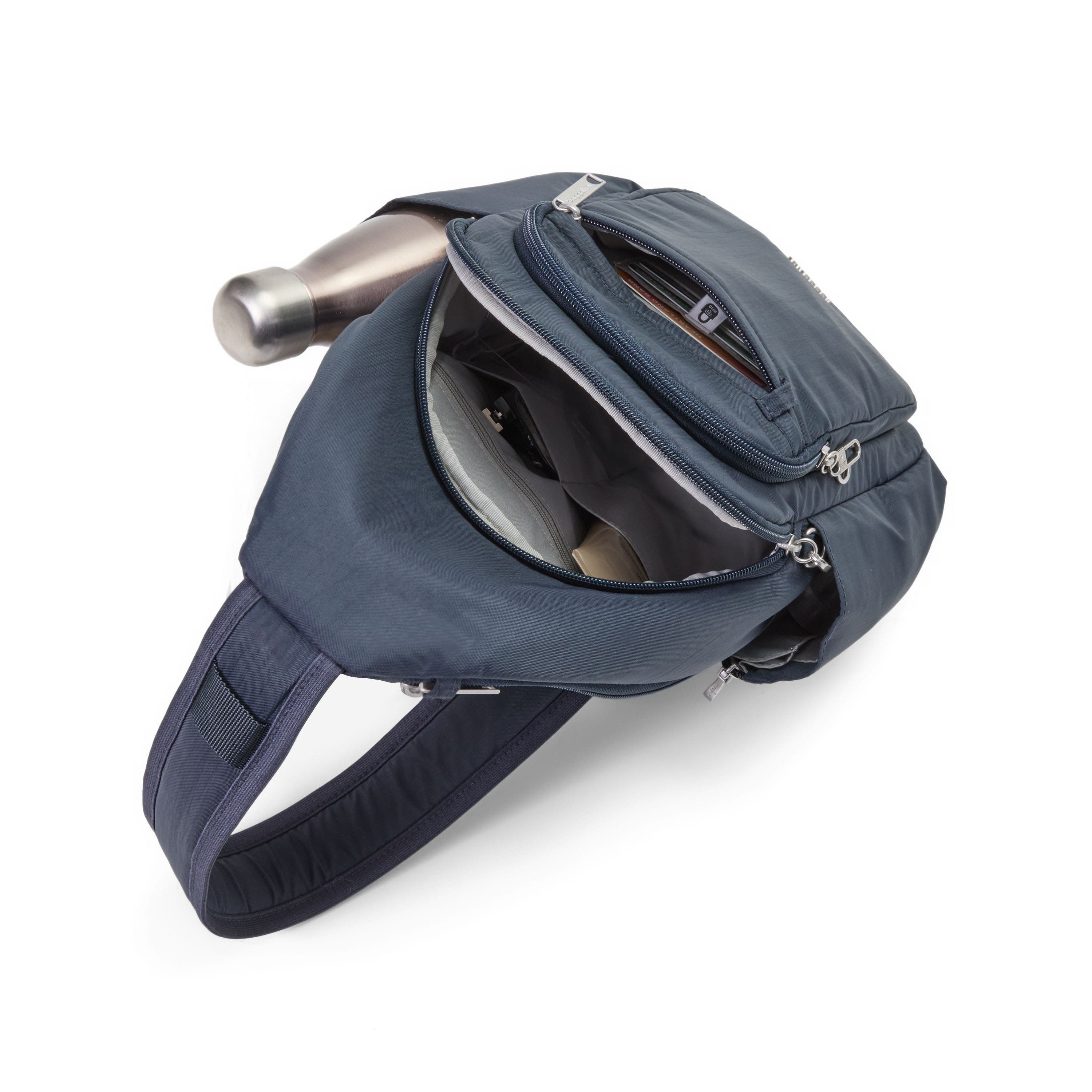 Classic Anti-Theft Large Daytripper Sling, Alternate, color, French Navy