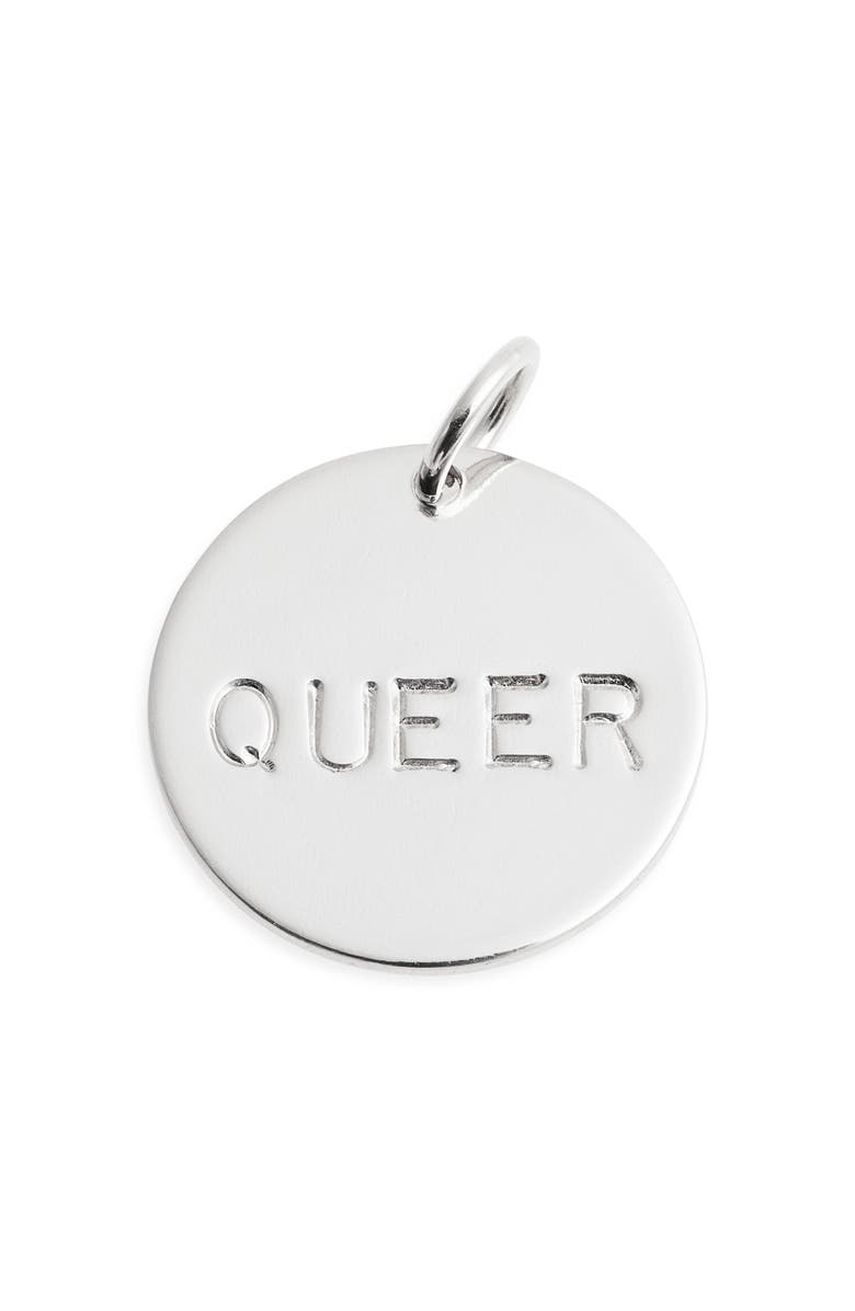 Nashelle Queer Charm, Main, color, Sterling Silver