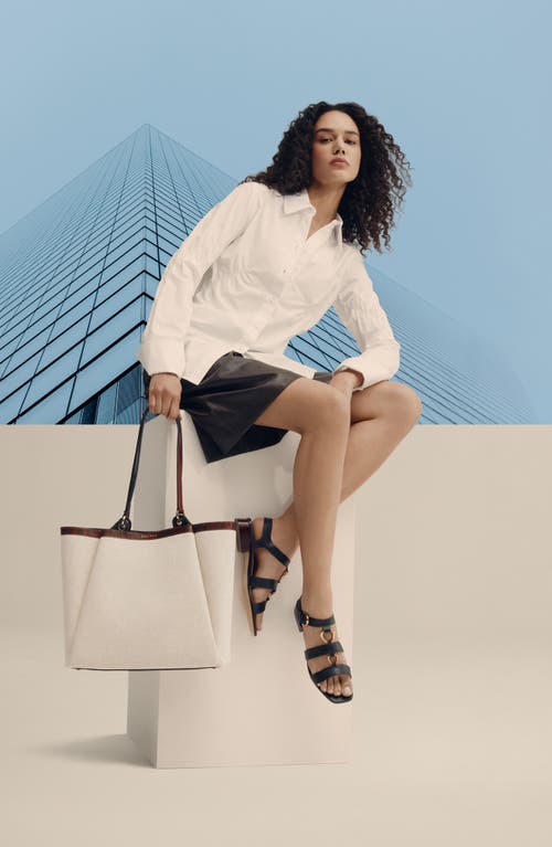 Cole Haan Medium Midtown Tote In Brown