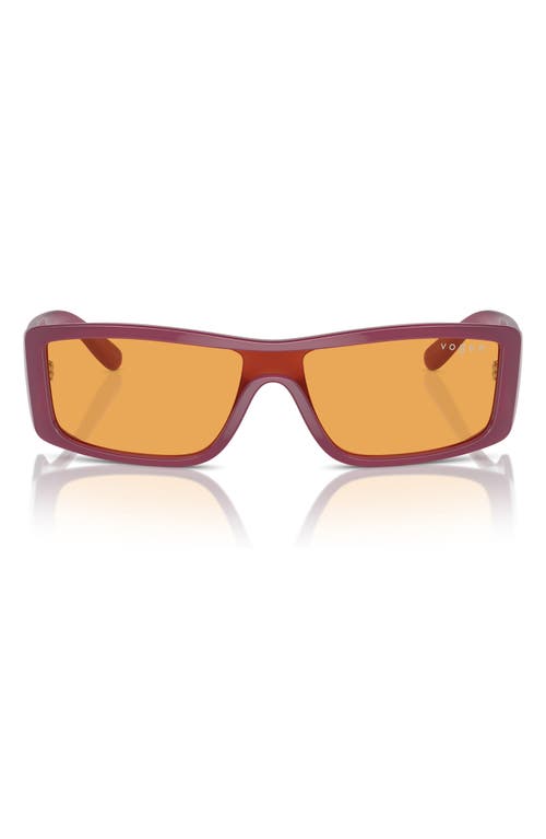 VOGUE 22mm Rectangular Sunglasses in Opal Violet  product