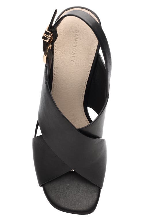 Sanctuary Nouveau Platform Wedge Sandal In Black