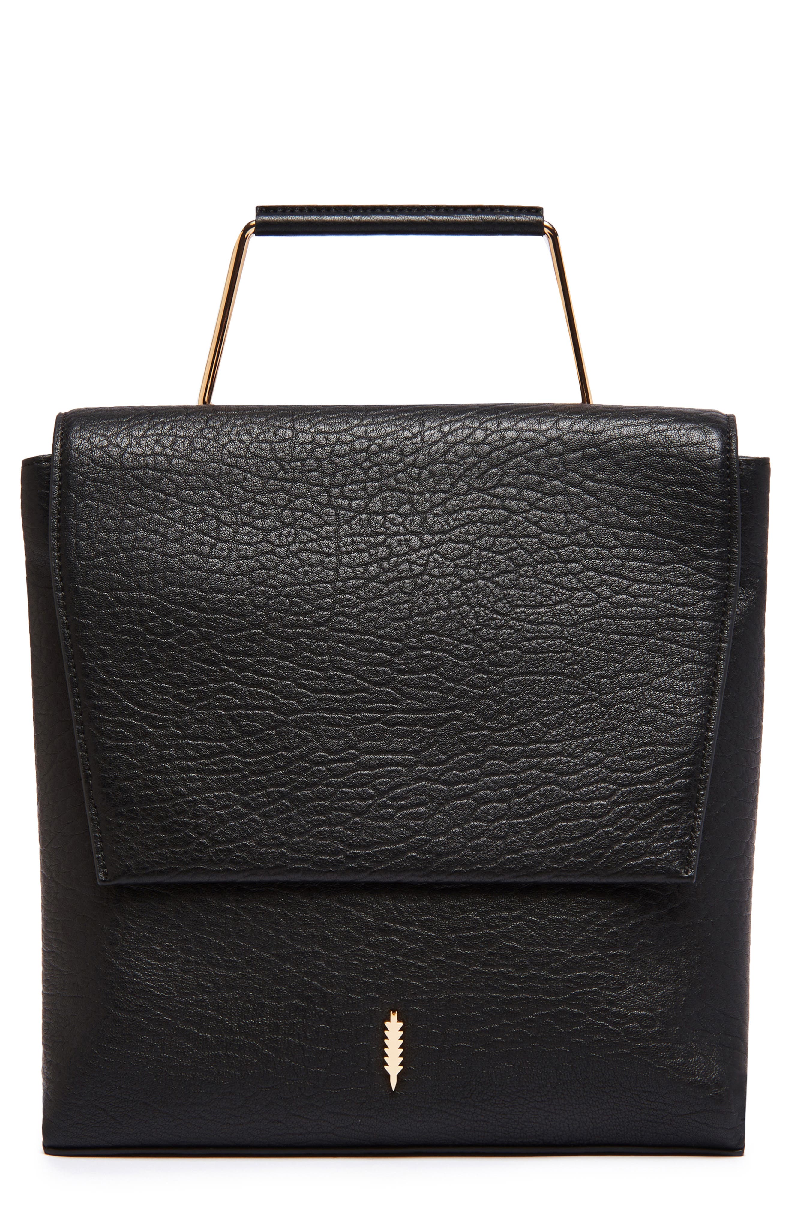 Thacker Holden Leather Convertible Backpack, Main, color, 