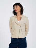 Kettlewell Cropped Biker Jacket