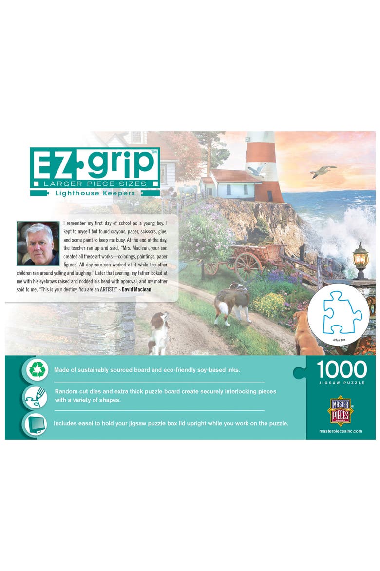 Lighthouse Keepers 1000 Piece Puzzle, Alternate, color, Multicolor