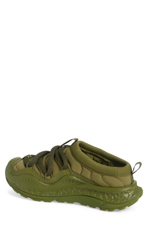 Hoka Ora Primo Lace-up Sneakers In Forest Floor/forest Floor