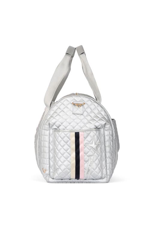 Volée Weekender Bag In Silver