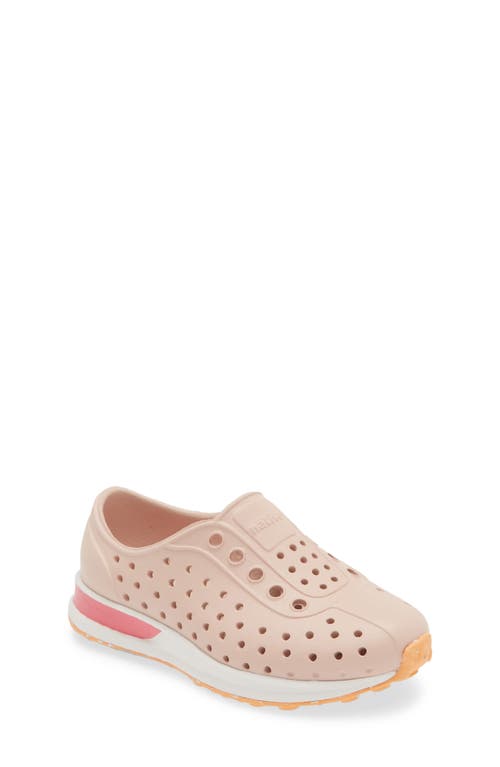 Native Shoes Kids' Robbie Sugarlite Slip-on Sneaker In Pink/white
