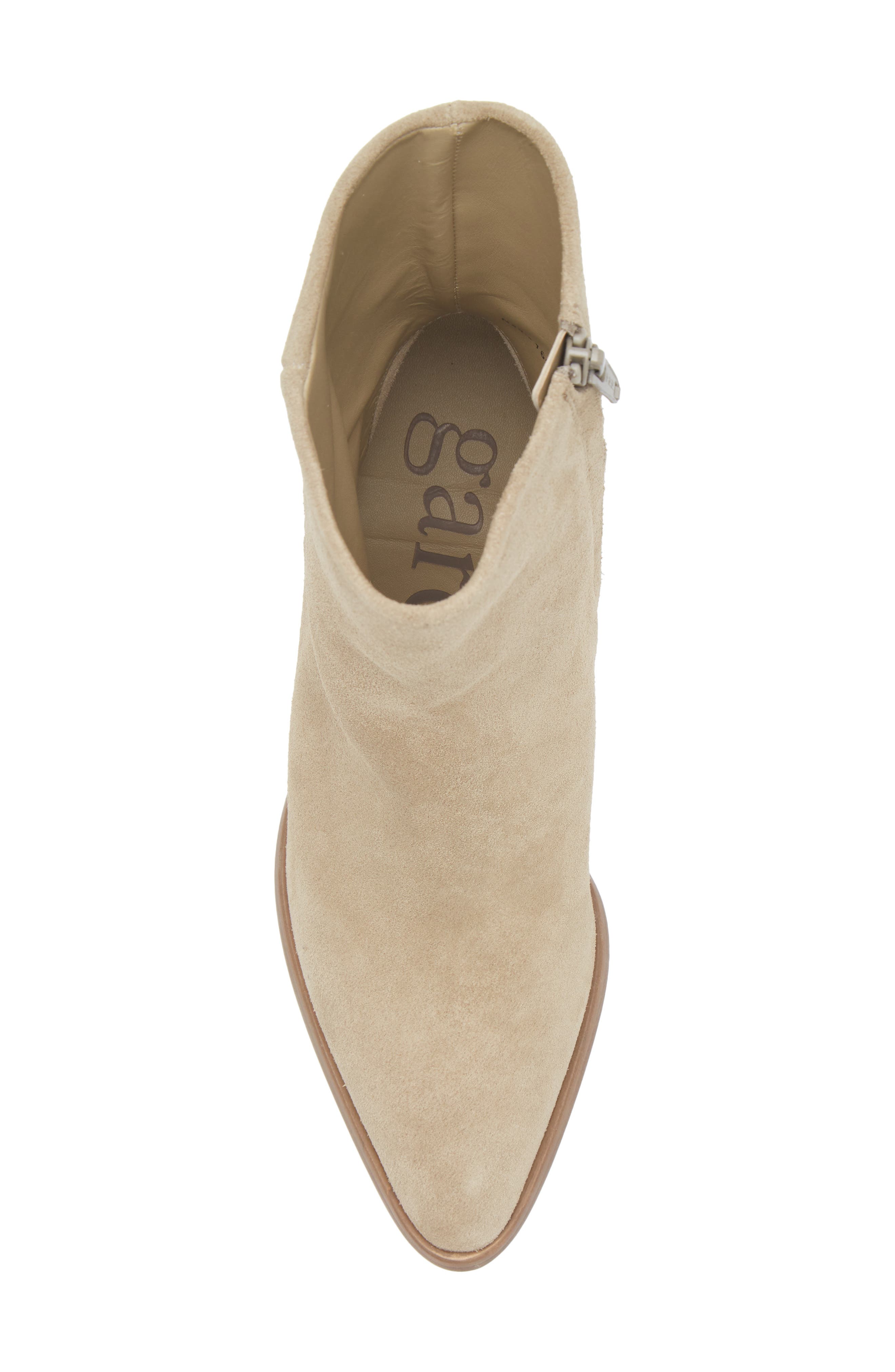 Pedro Garcia Atena Block Heel Boot, Alternate, color, Cork Velour