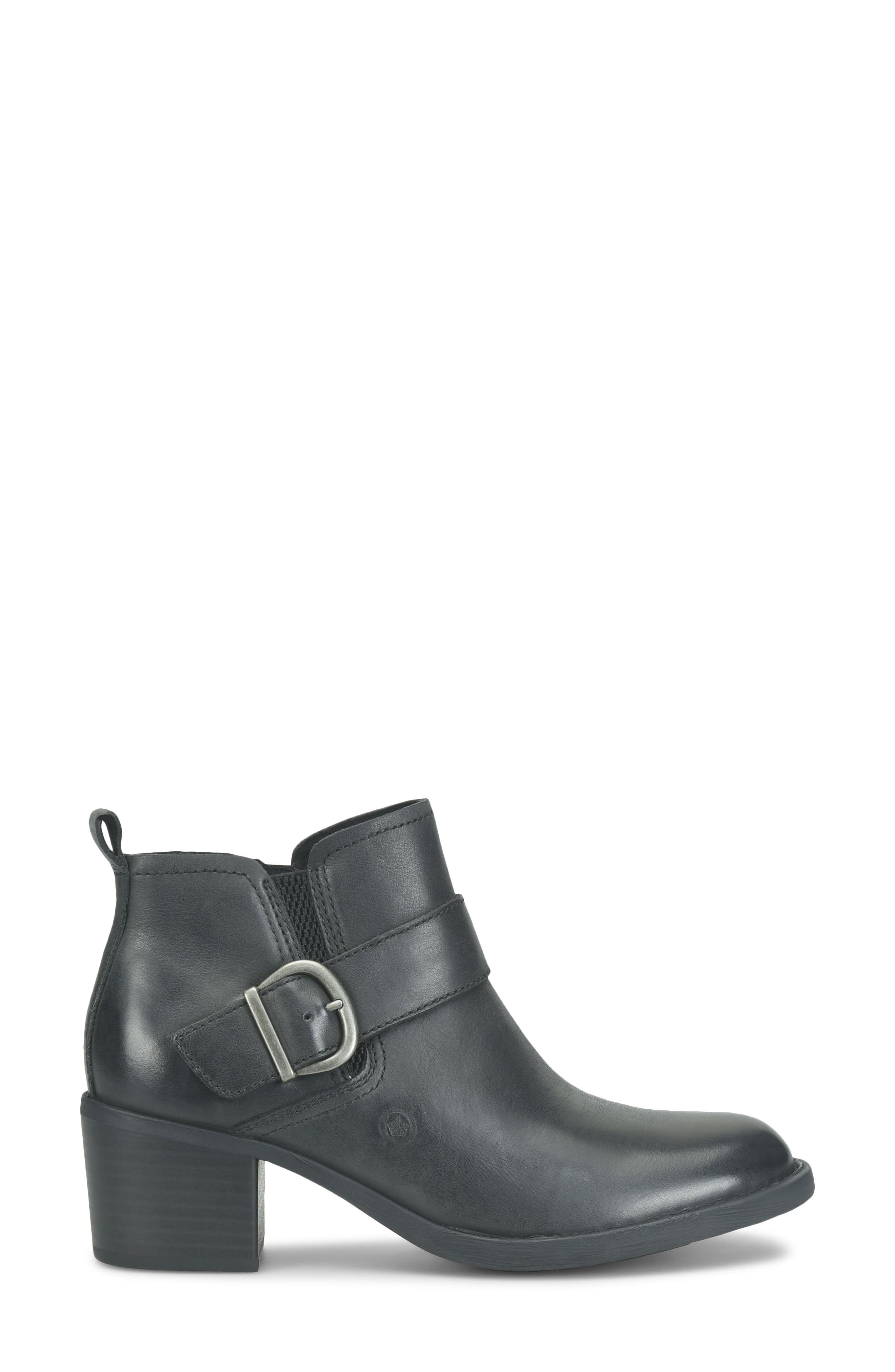 Rysa Bootie, Alternate, color, BLACK LEATHER